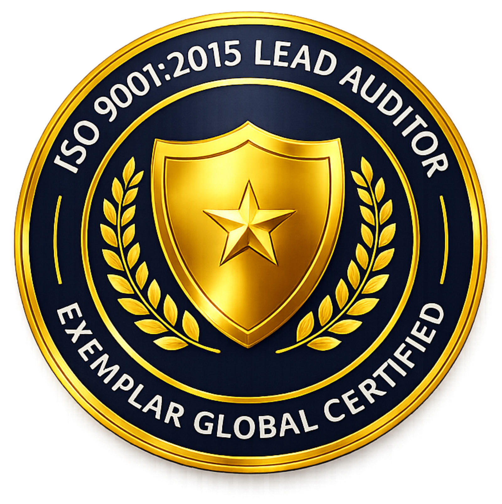 ISO lead auditor credential badge